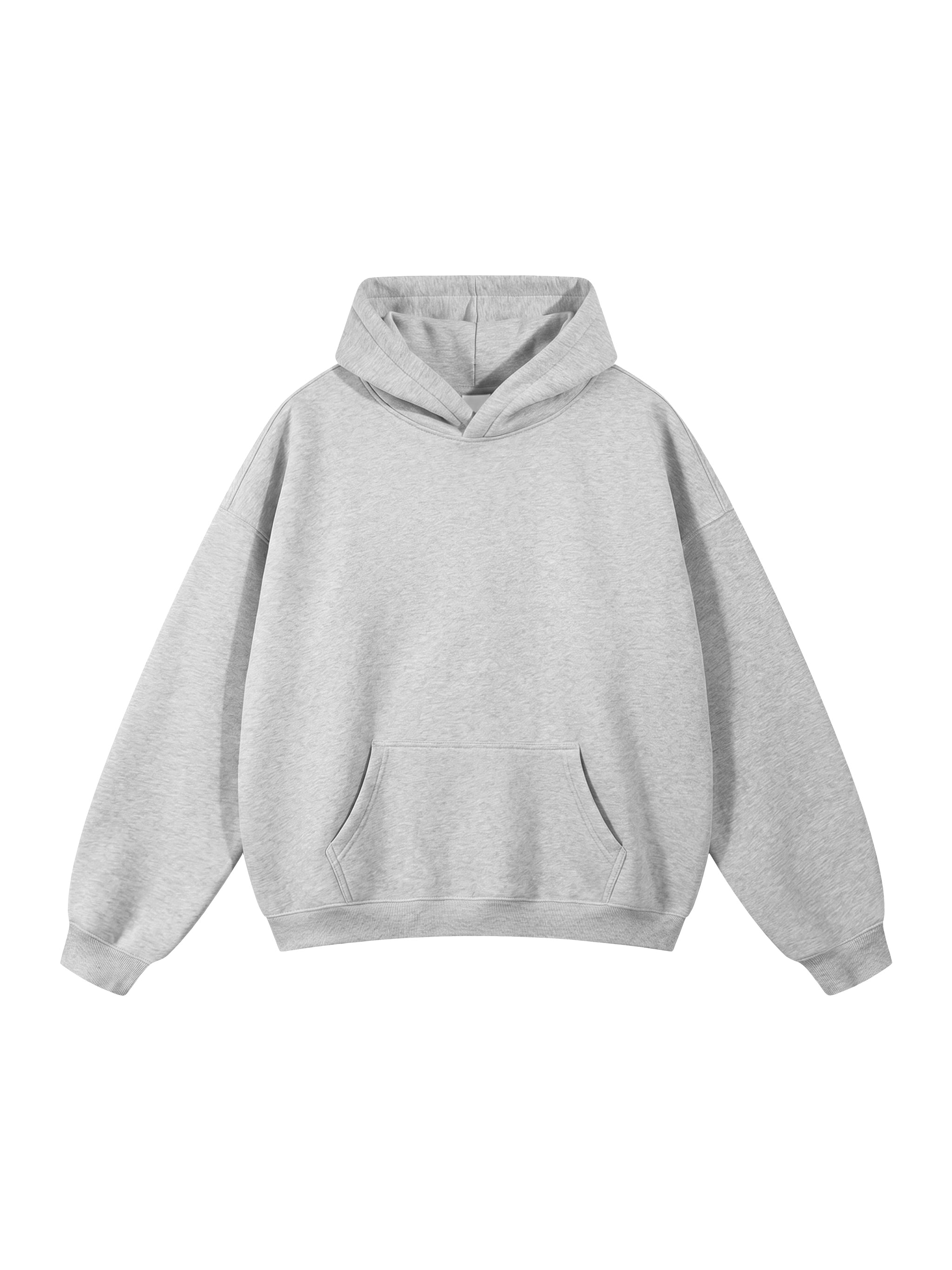 350 GSM Lunar Hoodie - Flower Gray