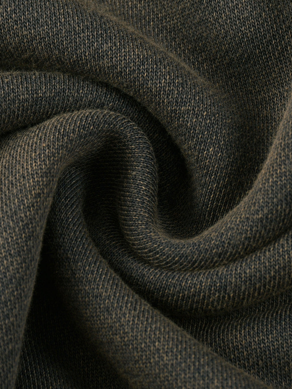 Washed Frayed-Hem Hoodie - Gray